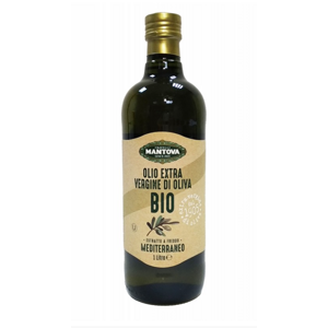 BIO extra panenský olivový olej Mediterraneo 1000ml SKLO