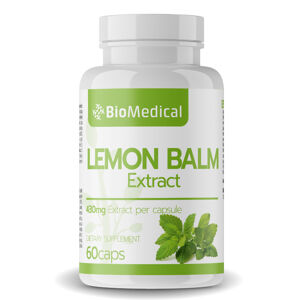 Lemon Balm Extract - Extrakt z Meduňky lékařské 60 caps
