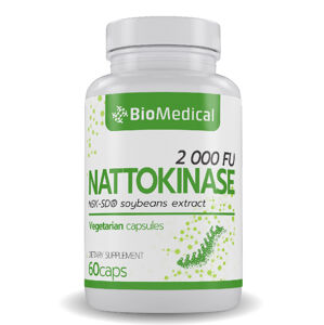 Nattokinase - Enzym nattokináza v kapslích 60 caps