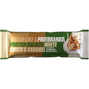 Pro!Brands Big Bite proteinová tyčinka Karamel arašídy