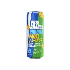 PRO!BRANDS - energy drink Paquito Padel - malina a granátové jablko