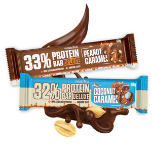 Protein Bar DeLuxe - Proteinové tyčinky 24x50g Coconut Caramel