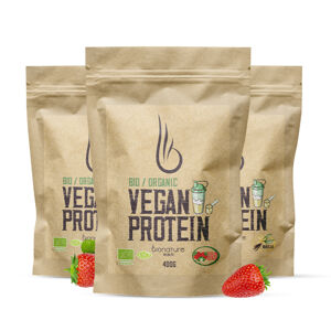 Vegan Protein - Bio Organic 400g Strawberry