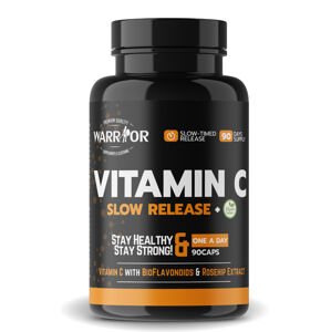 Warrior Vitamin C Slow Release kapsle 90 caps